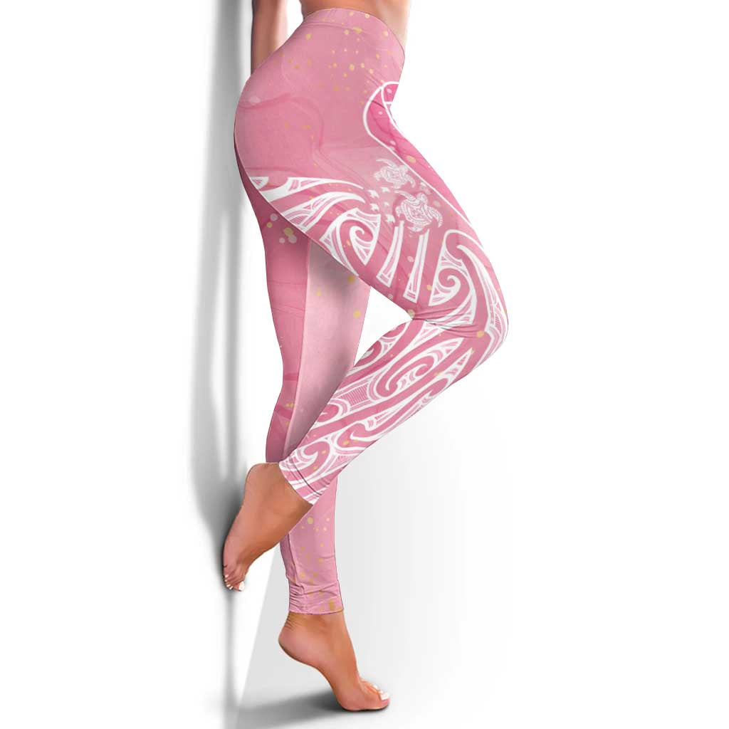 Breast Cancer Awareness Maori Leggings Kia Kaha Kia Maia Kia Manawanui - Vibe Hoodie