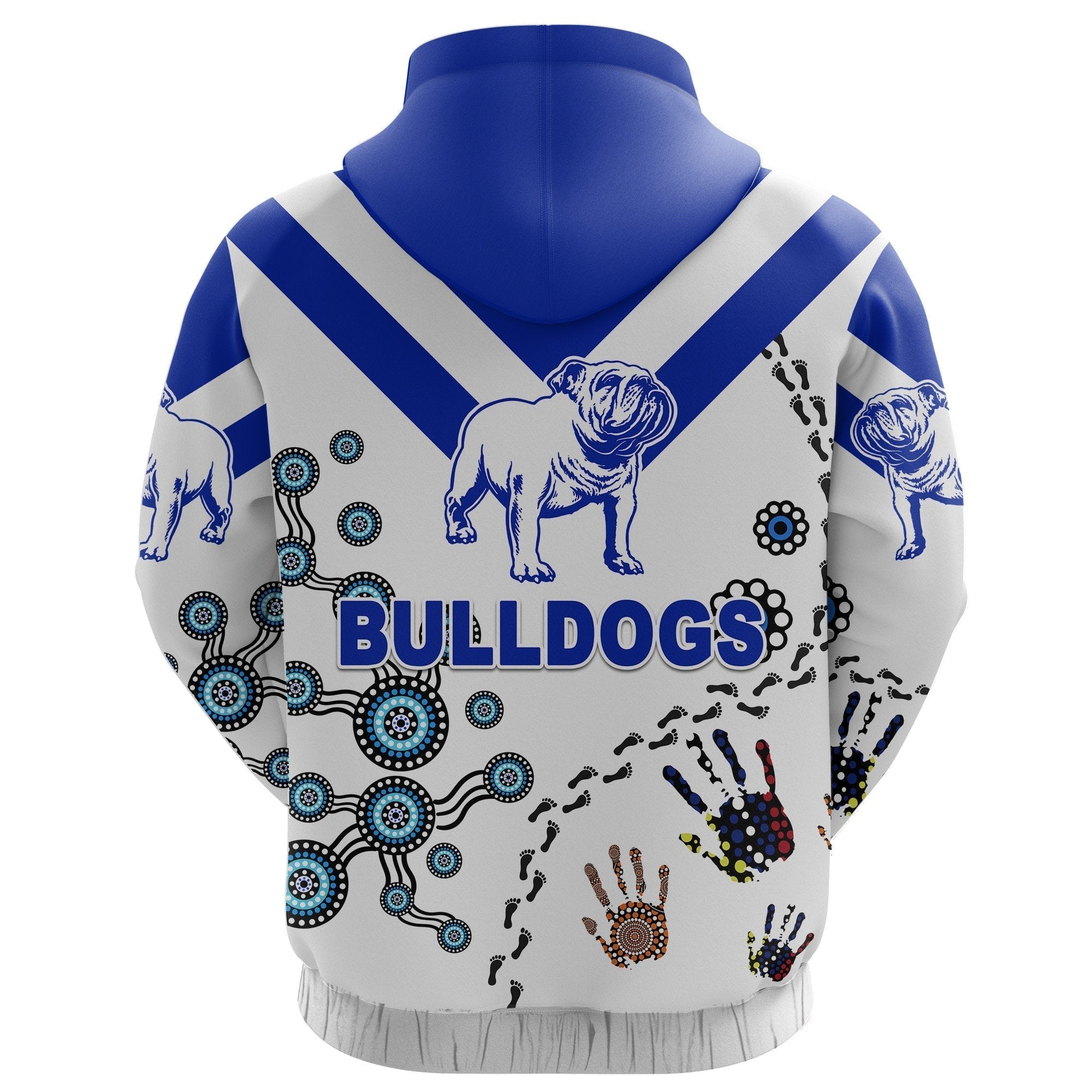 Canterbury - Bankstown Bulldogs Hoodie Indigenous - NO.2 - Vibe Hoodie Shop