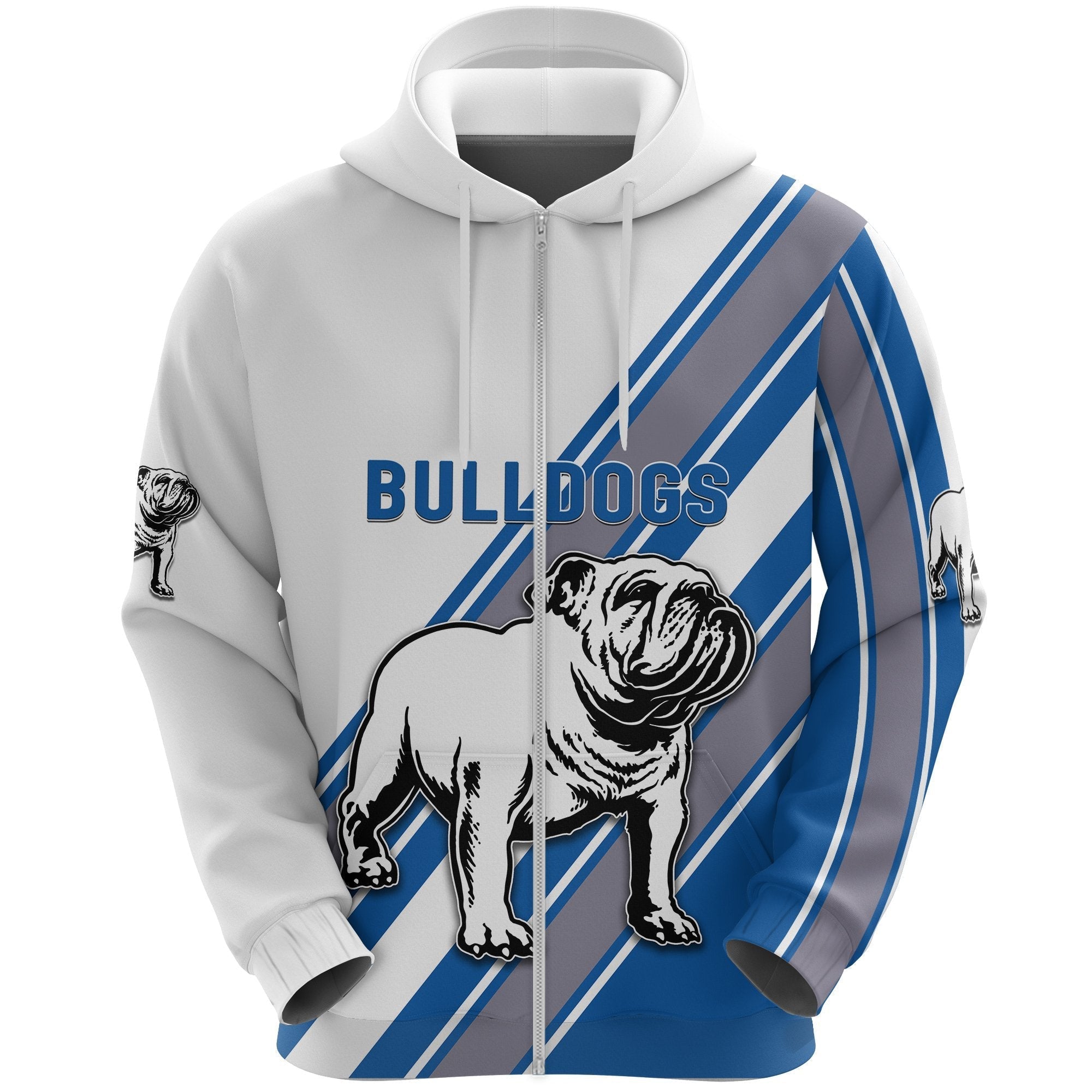 Canterbury - Bankstown Bulldogs Hoodie Simple Style - Vibe Hoodie Shop