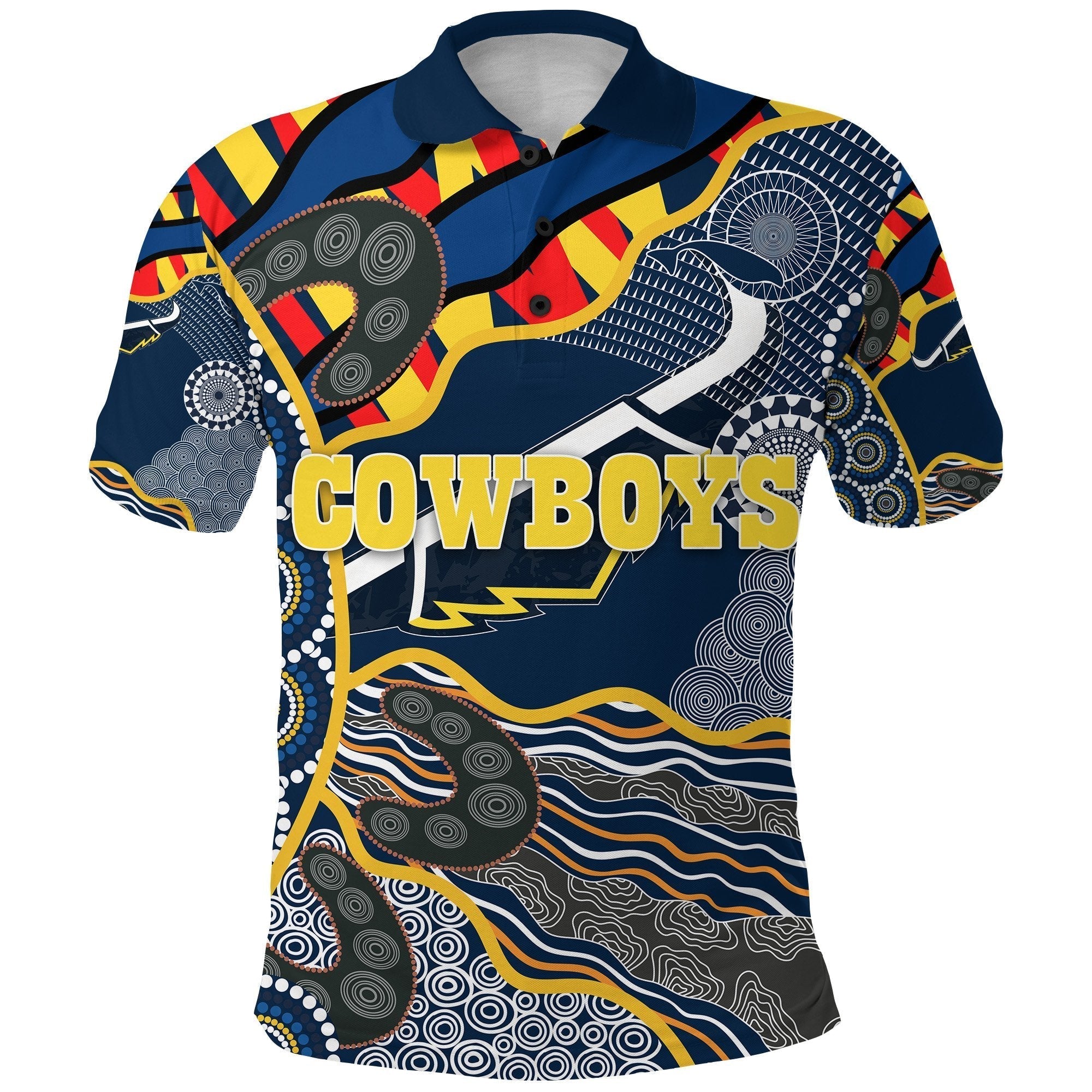 Cowboys Polo Shirt Unique Indigenous - Vibe Hoodie Shop