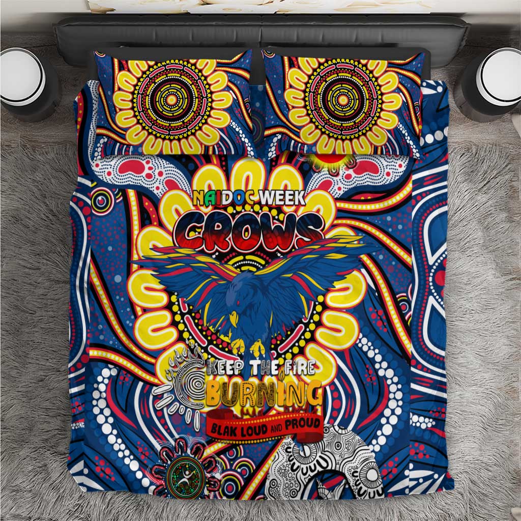 Adelaide Crows NAIDOC Week 2024 Bedding Set Mascot Football - Vibe Hoodie Shop