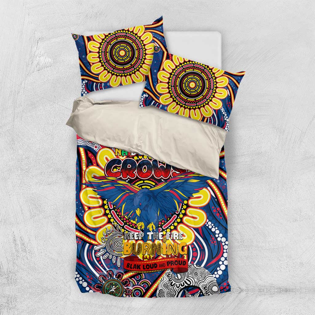 Adelaide Crows NAIDOC Week 2024 Bedding Set Mascot Football - Vibe Hoodie Shop
