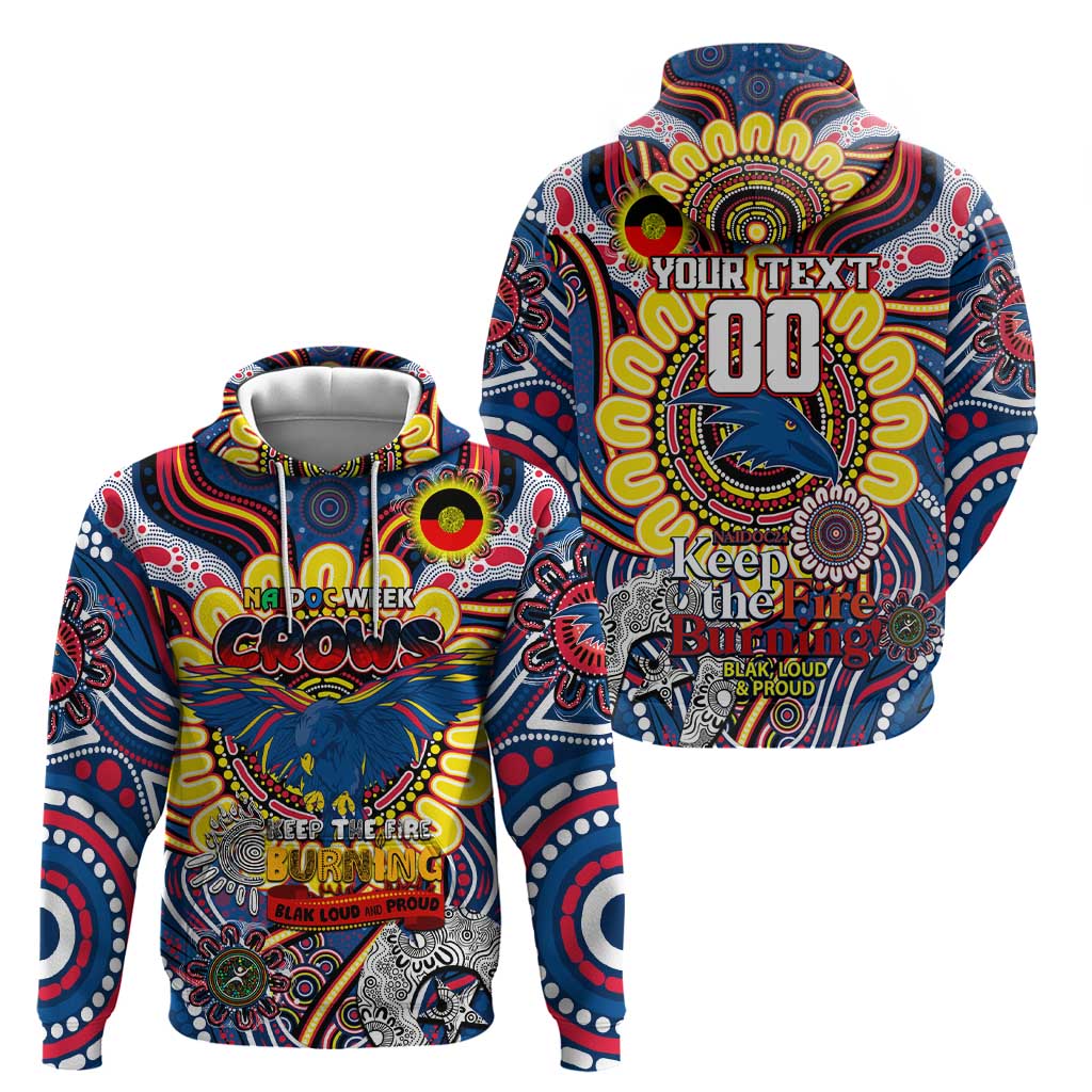 Custom Adelaide Crows NAIDOC Week 2024 Hoodie Mascot Football - Vibe Hoodie Shop