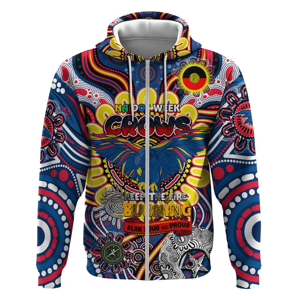 Custom Adelaide Crows NAIDOC Week 2024 Hoodie Mascot Football - Vibe Hoodie Shop