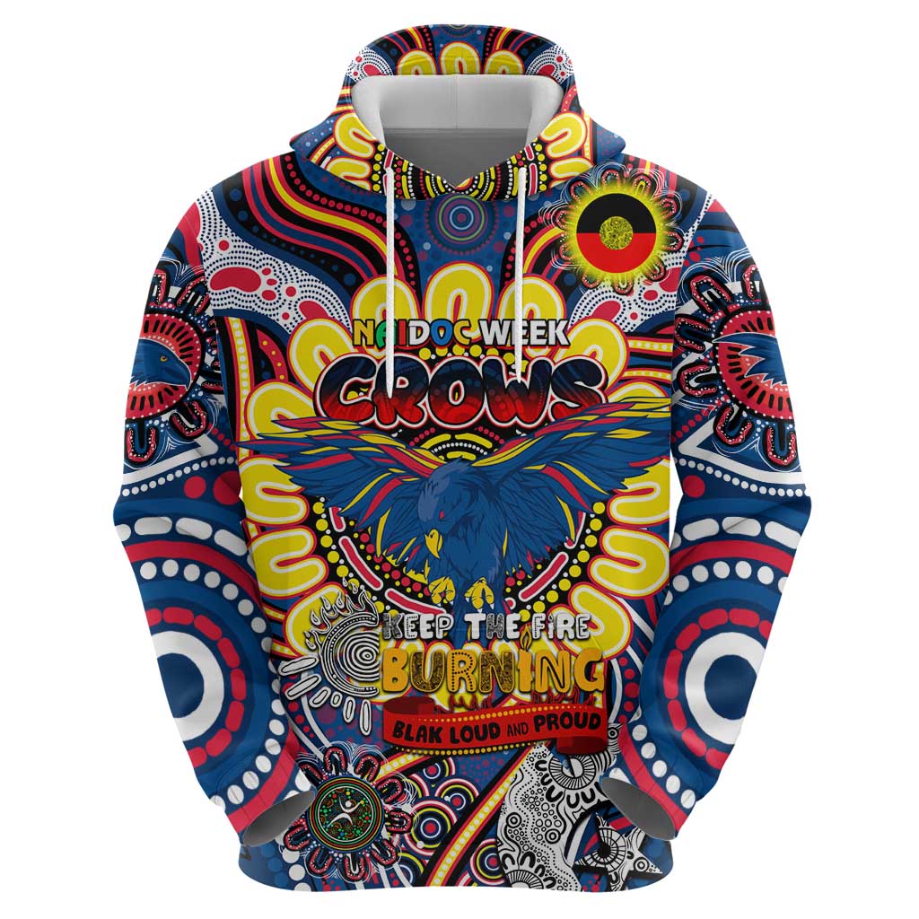 Custom Adelaide Crows NAIDOC Week 2024 Hoodie Mascot Football - Vibe Hoodie Shop