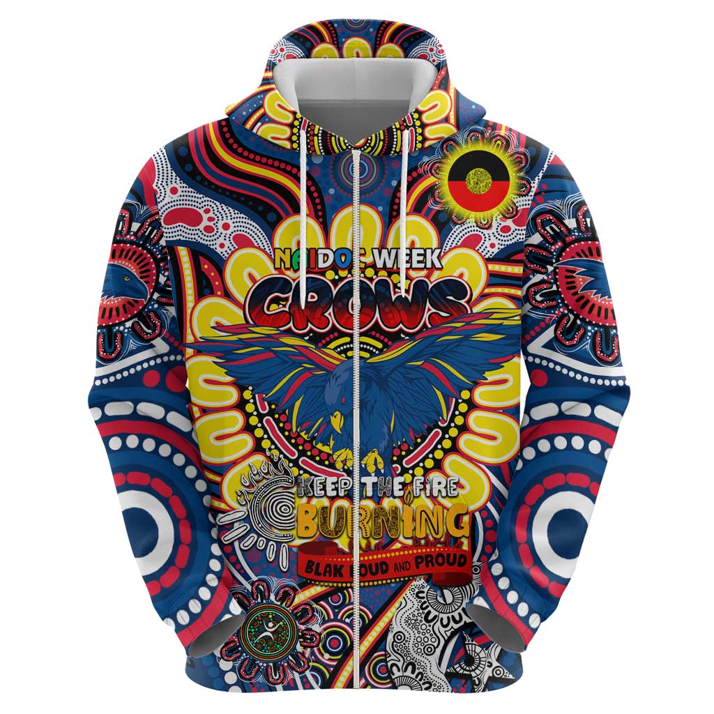 Custom Adelaide Crows NAIDOC Week 2024 Hoodie Mascot Football - Vibe Hoodie Shop