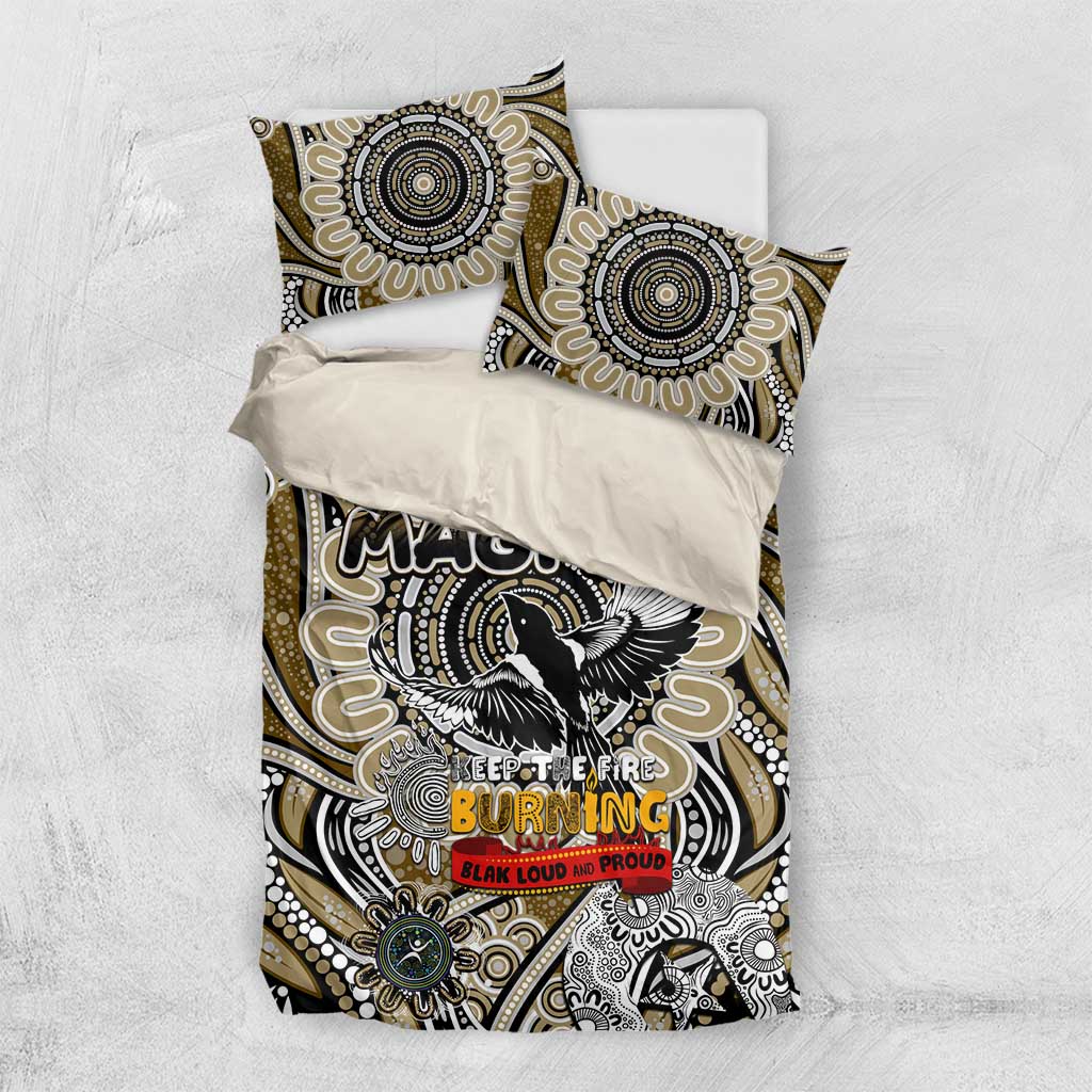 Collingwood Magpies NAIDOC Week 2024 Bedding Set Mascot Football - Vibe Hoodie Shop