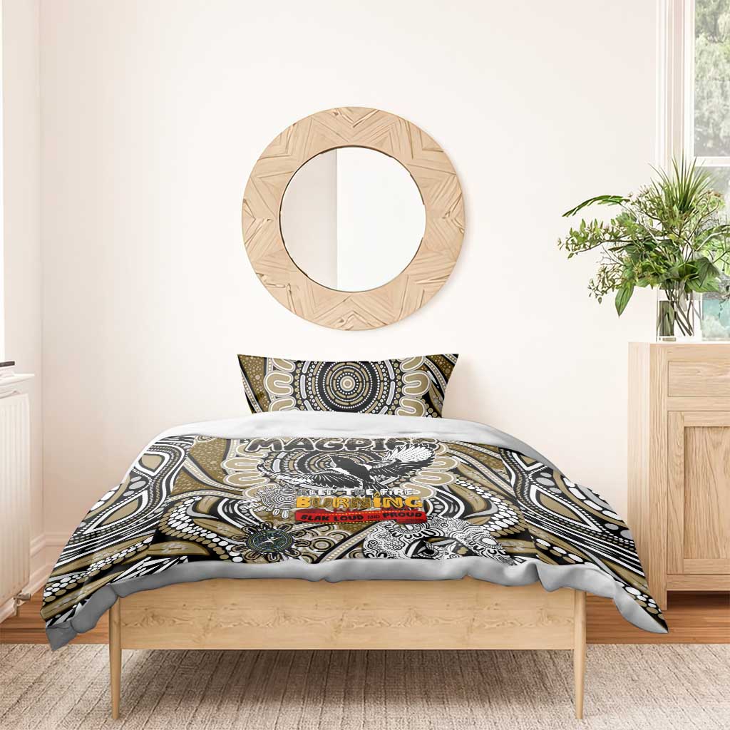 Collingwood Magpies NAIDOC Week 2024 Bedding Set Mascot Football - Vibe Hoodie Shop
