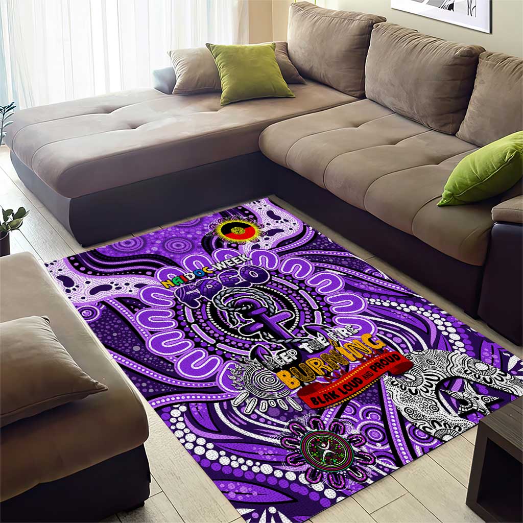 Fremantle Dockers Freo NAIDOC Week 2024 Area Rug Mascot Football - Vibe Hoodie Shop