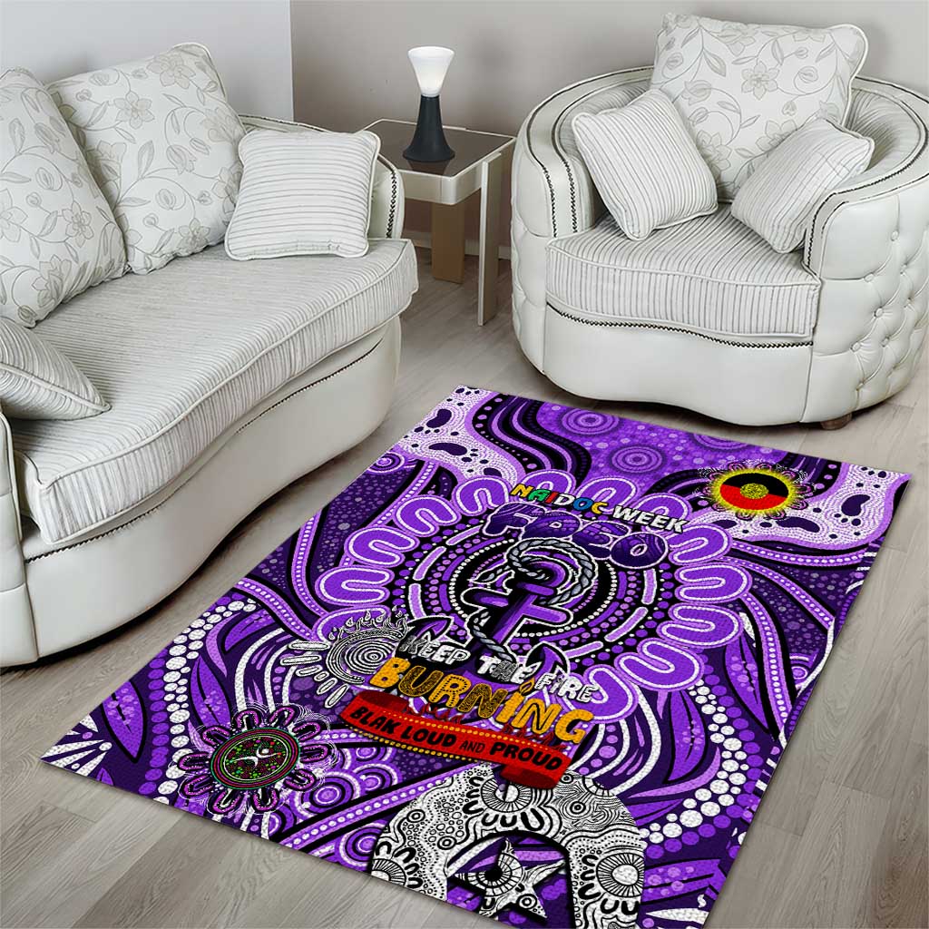 Fremantle Dockers Freo NAIDOC Week 2024 Area Rug Mascot Football - Vibe Hoodie Shop