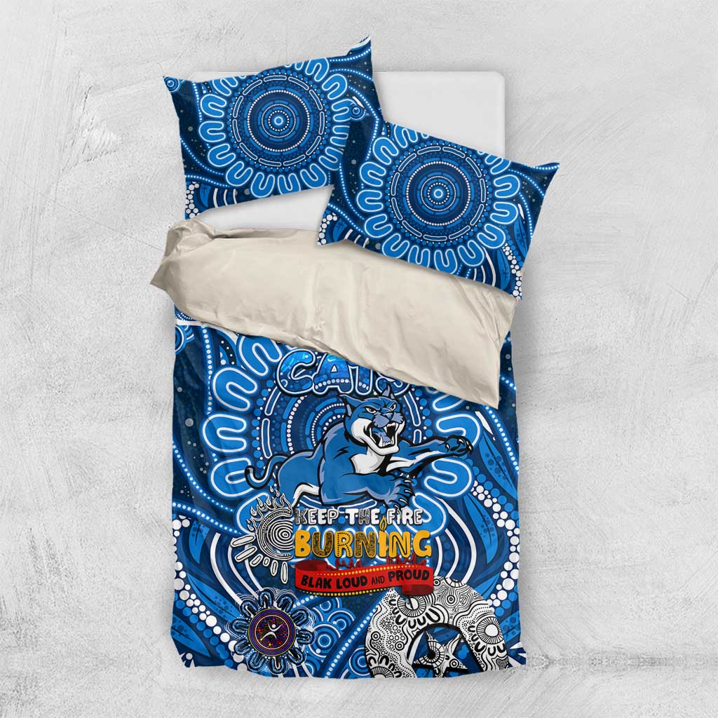 Geelong Cats NAIDOC Week 2024 Bedding Set Mascot Football - Vibe Hoodie Shop
