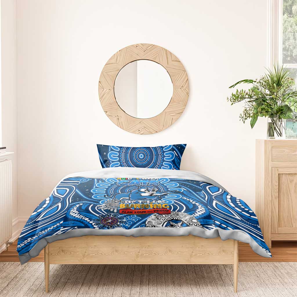 Geelong Cats NAIDOC Week 2024 Bedding Set Mascot Football - Vibe Hoodie Shop