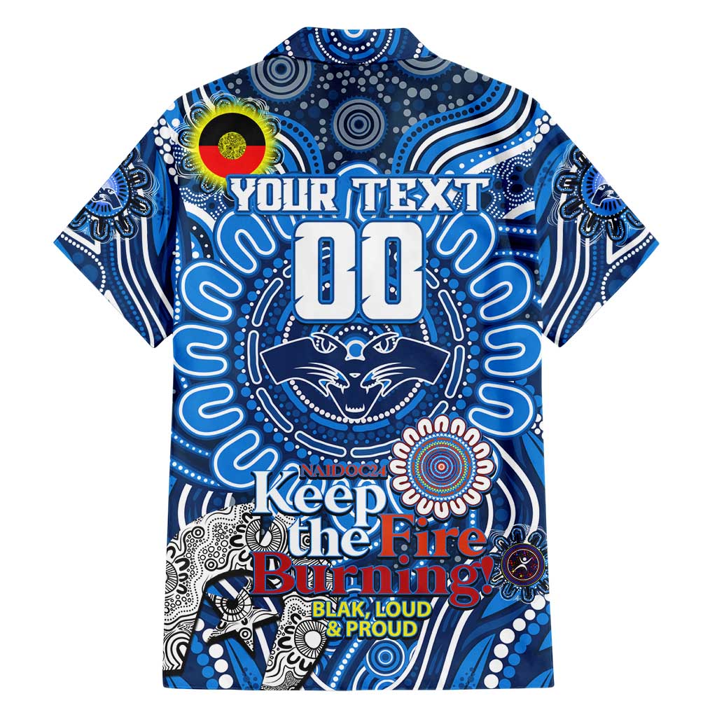 Custom Geelong Cats NAIDOC Week 2024 Hawaiian Shirt Mascot Football - Vibe Hoodie Shop