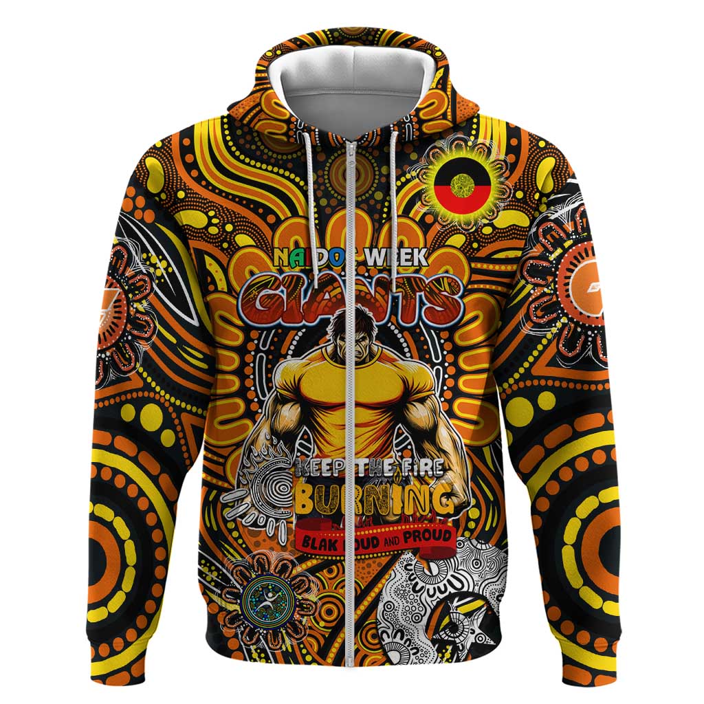 Custom GWS Giants NAIDOC Week 2024 Hoodie Mascot Football - Vibe Hoodie Shop