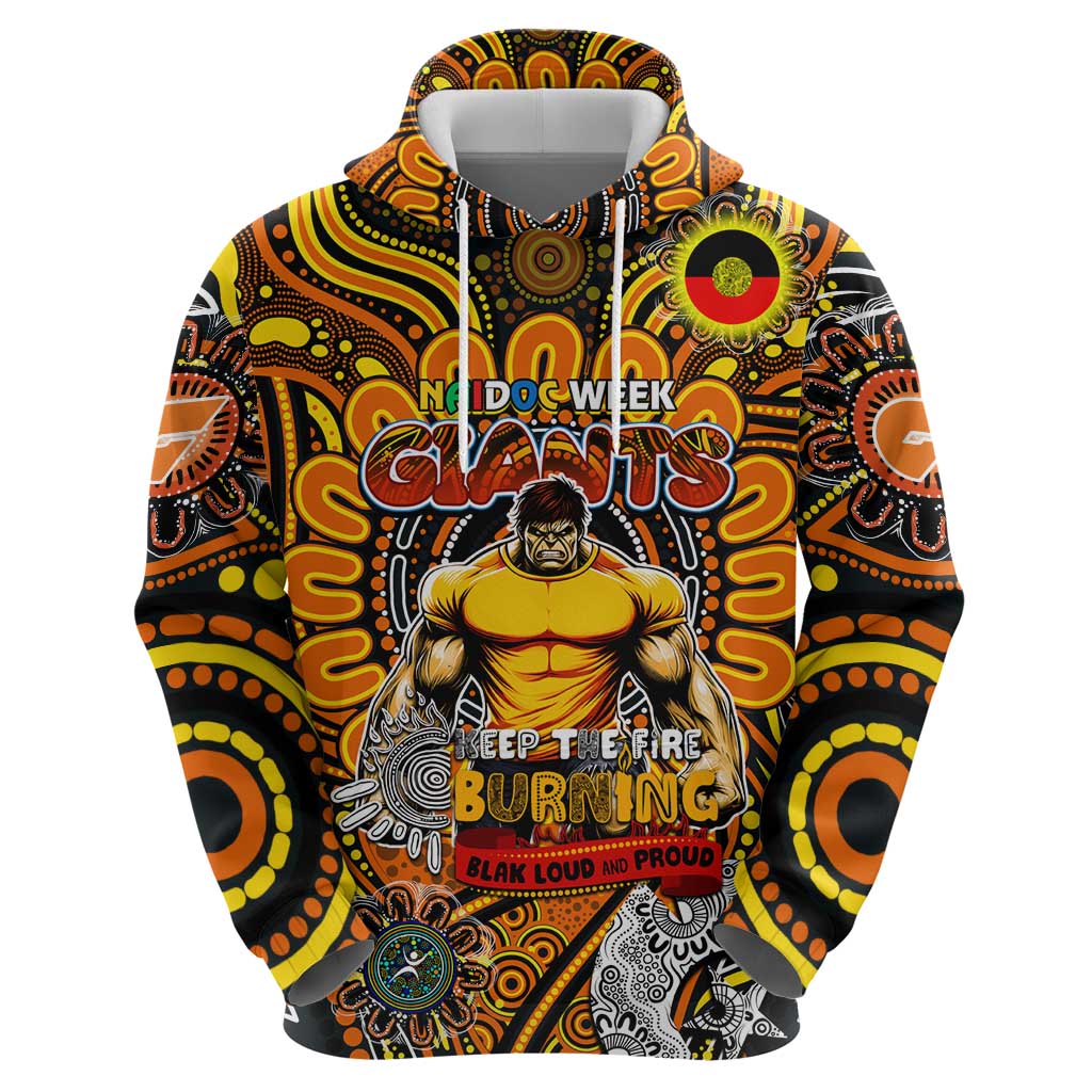 Custom GWS Giants NAIDOC Week 2024 Hoodie Mascot Football - Vibe Hoodie Shop