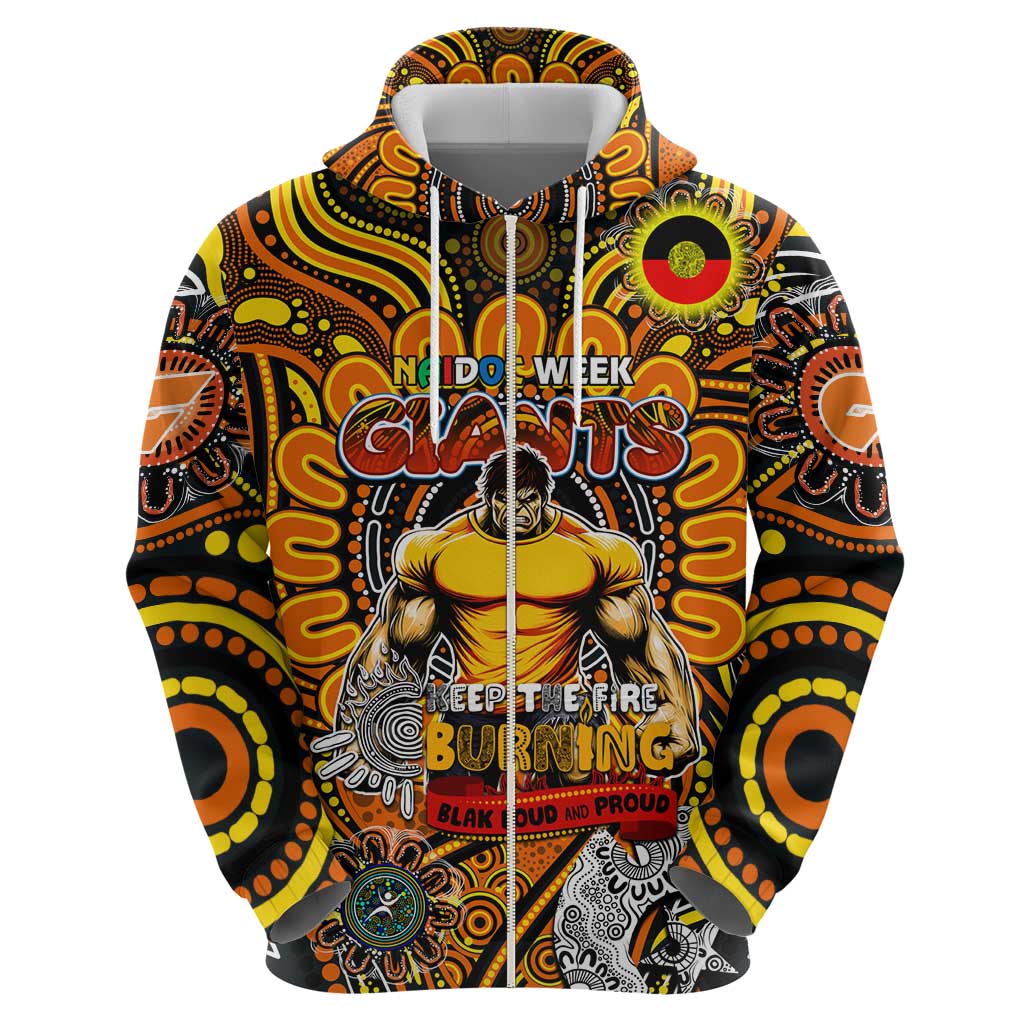 Custom GWS Giants NAIDOC Week 2024 Hoodie Mascot Football - Vibe Hoodie Shop