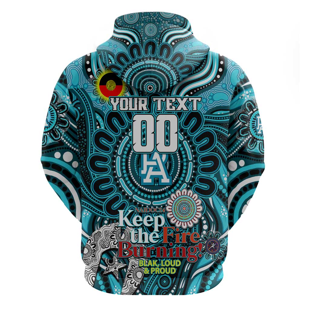 Custom Port Adelaide Power NAIDOC Week 2024 Hoodie Mascot Football - Vibe Hoodie Shop