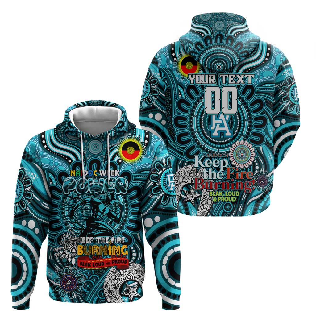 Custom Port Adelaide Power NAIDOC Week 2024 Hoodie Mascot Football - Vibe Hoodie Shop