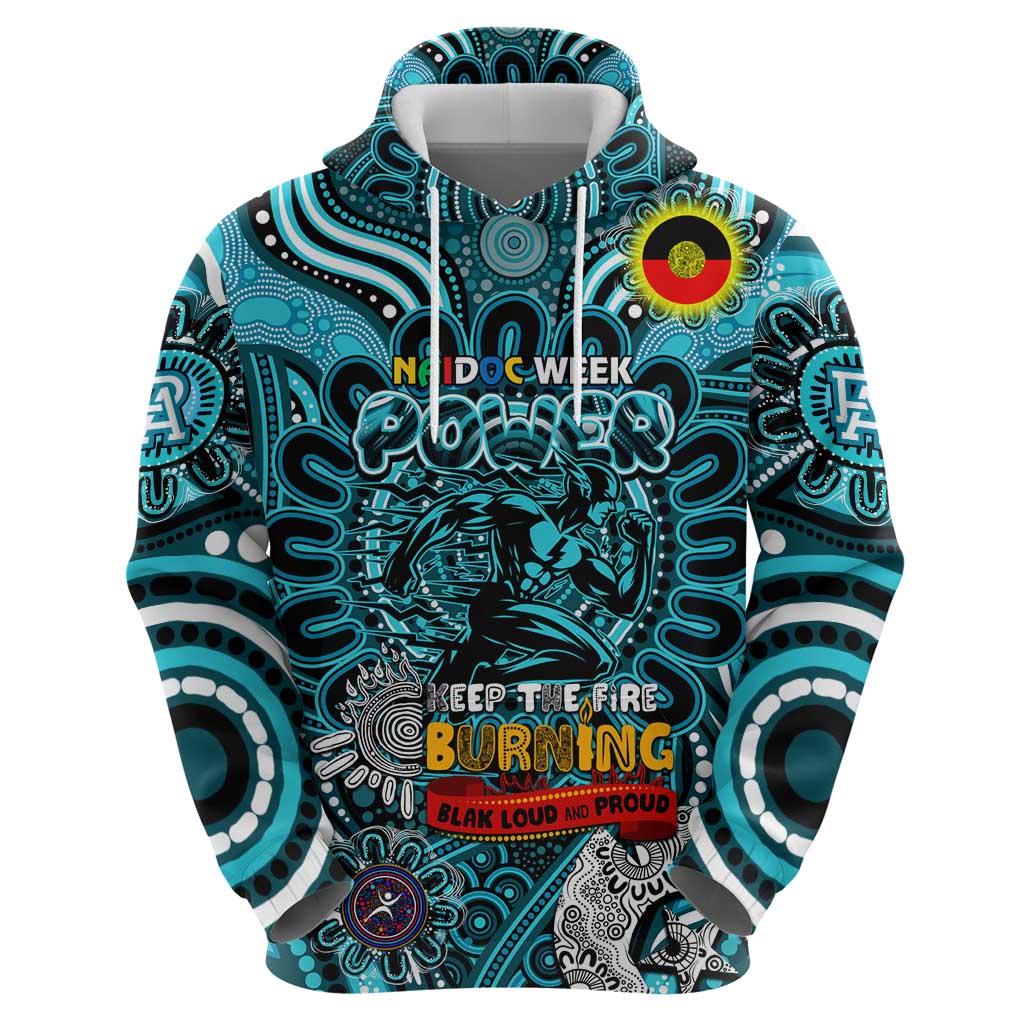Custom Port Adelaide Power NAIDOC Week 2024 Hoodie Mascot Football - Vibe Hoodie Shop