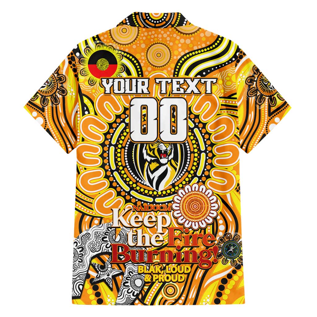 Custom Richmond Tiger NAIDOC Week 2024 Hawaiian Shirt Mascot Football - Vibe Hoodie Shop