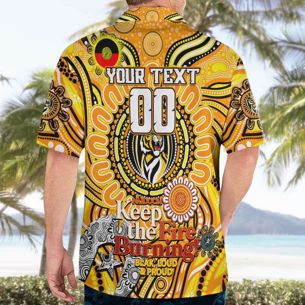 Custom Richmond Tiger NAIDOC Week 2024 Hawaiian Shirt Mascot Football - Vibe Hoodie Shop