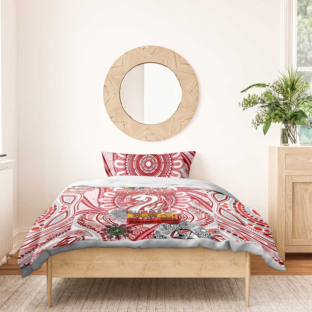 Sydney Swans NAIDOC Week 2024 Bedding Set Mascot Football - Vibe Hoodie Shop