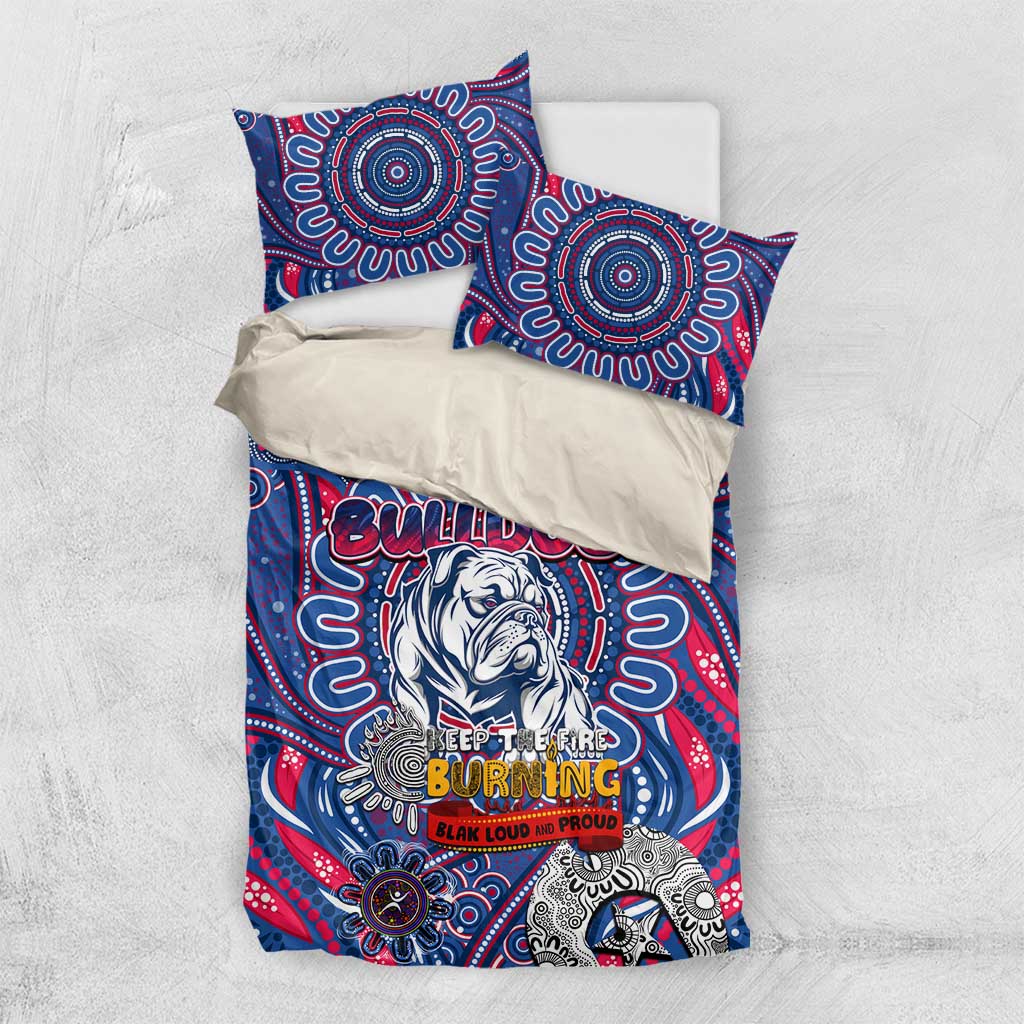 Western Bulldogs NAIDOC Week 2024 Bedding Set Mascot Football - Vibe Hoodie Shop