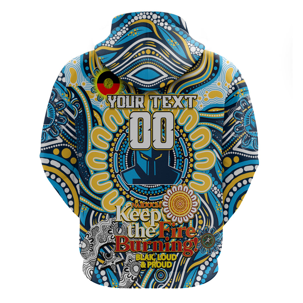 Custom NAIDOC Week 2024 Titans Hoodie Mascot Rugby - Vibe Hoodie Shop