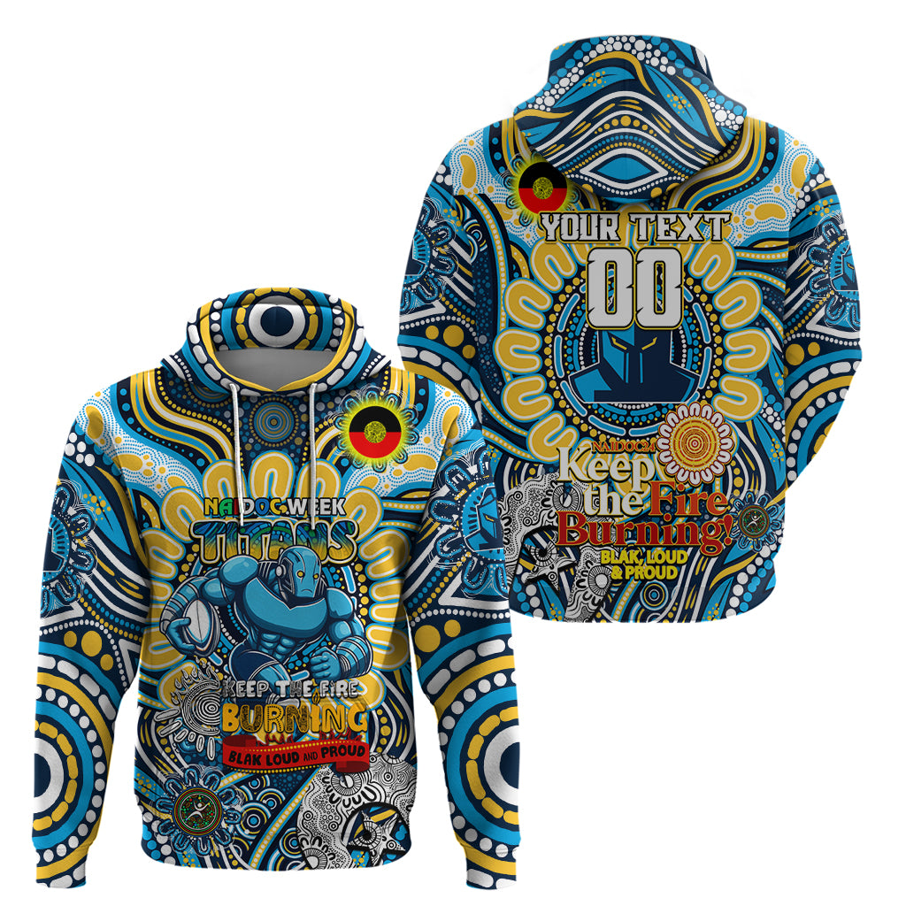Custom NAIDOC Week 2024 Titans Hoodie Mascot Rugby - Vibe Hoodie Shop