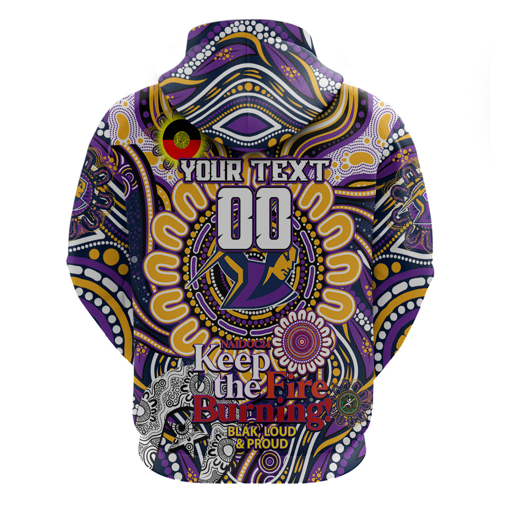 Custom NAIDOC Week 2024 Storm Hoodie Mascot Rugby - Vibe Hoodie Shop