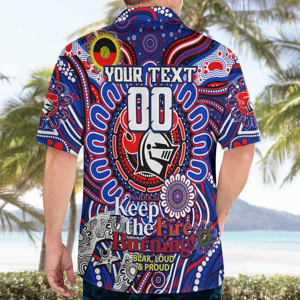 Custom NAIDOC Week 2024 Knights Hawaiian Shirt Mascot Rugby - Vibe Hoodie Shop