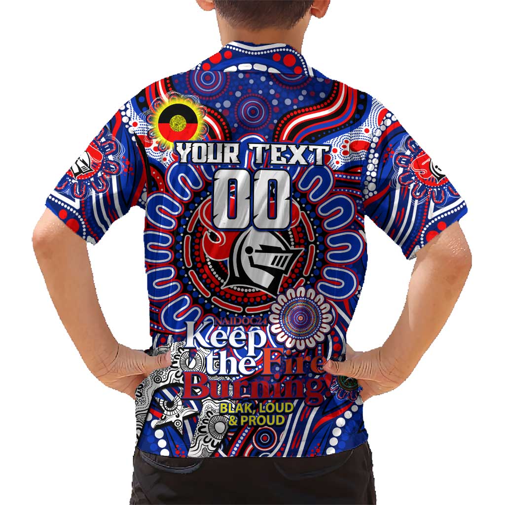 Custom NAIDOC Week 2024 Knights Hawaiian Shirt Mascot Rugby - Vibe Hoodie Shop