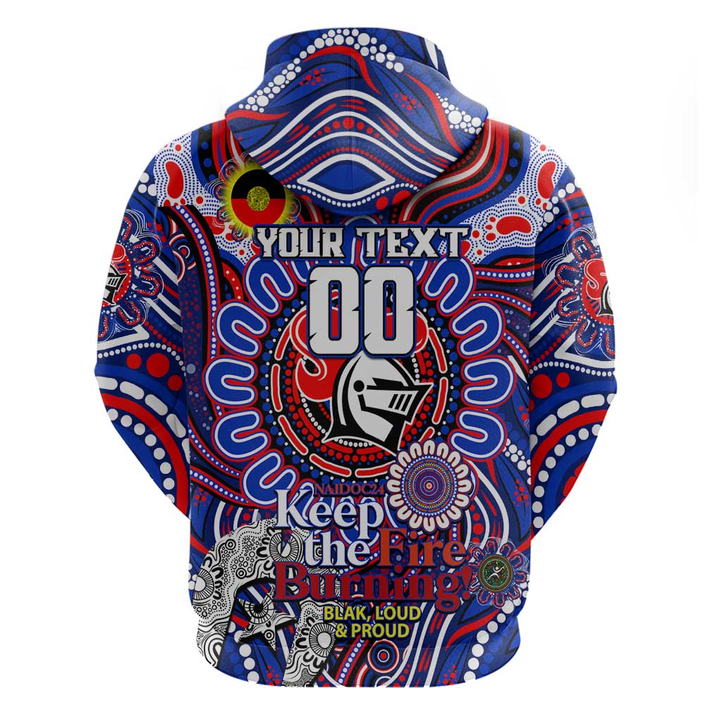 Custom NAIDOC Week 2024 Knights Hoodie Mascot Rugby - Vibe Hoodie Shop