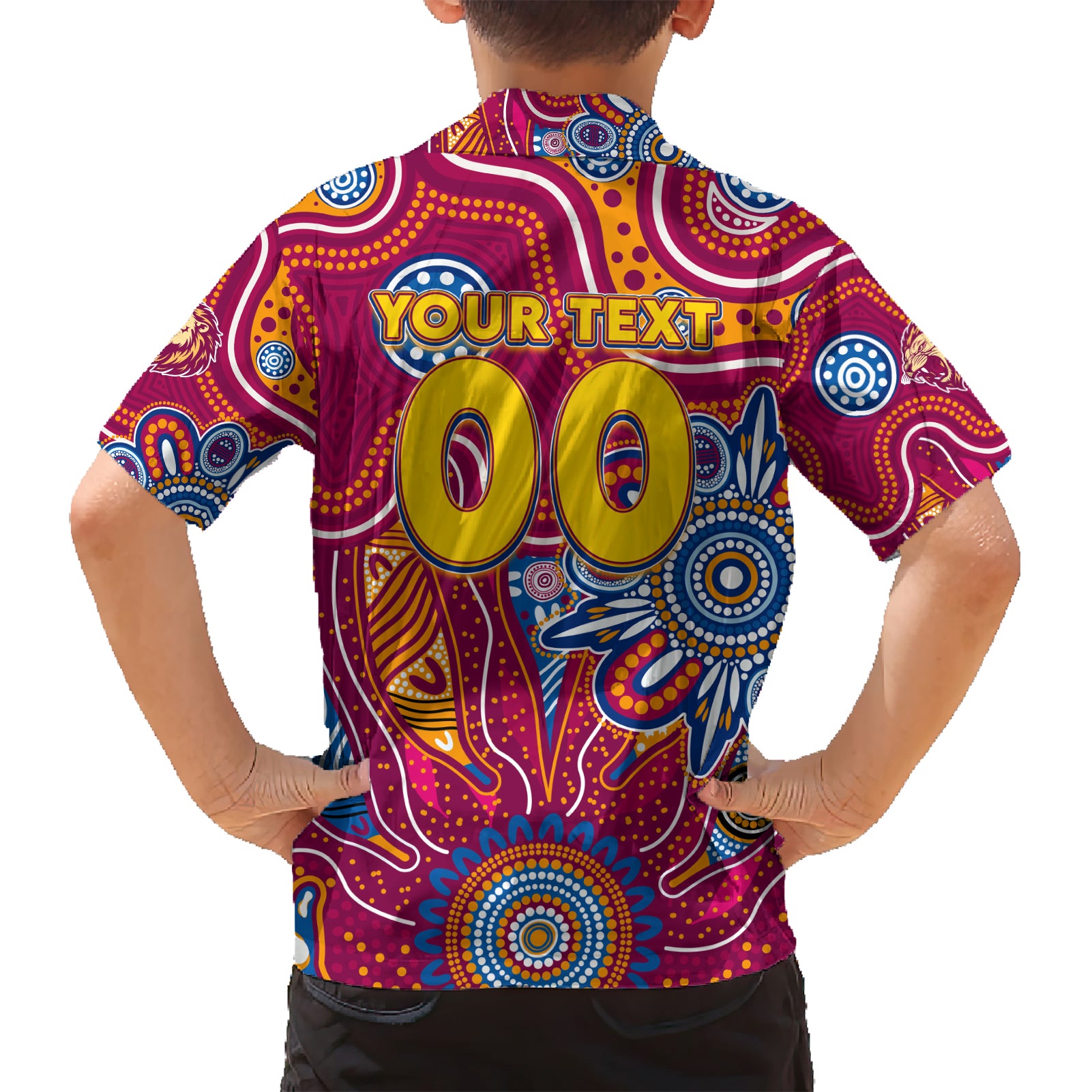 Personalised Crows NAIDOC Week 2024 Hawaiian Shirt Aussie Aboriginal Art - Vibe Hoodie Shop