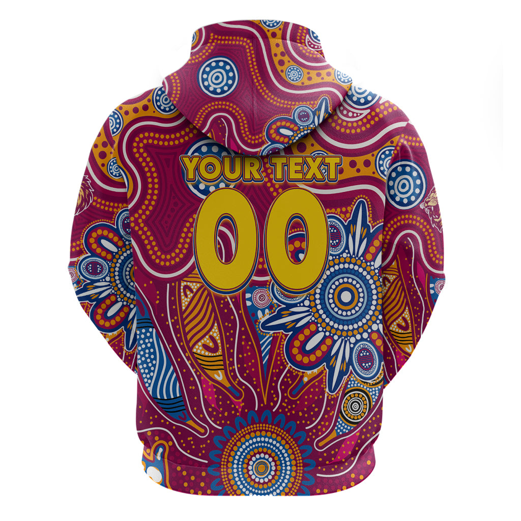Personalised Crows NAIDOC Week 2024 Hoodie Aussie Aboriginal Art - Vibe Hoodie Shop