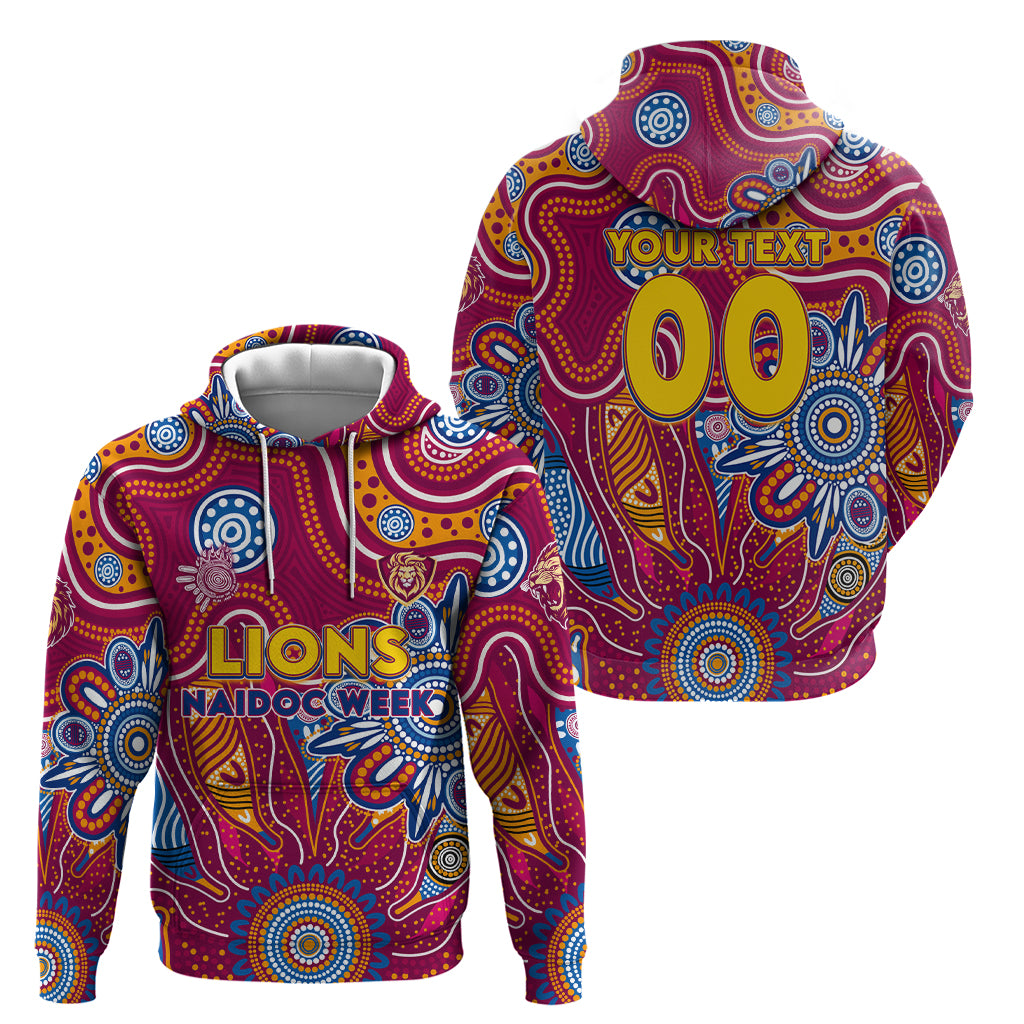 Personalised Crows NAIDOC Week 2024 Hoodie Aussie Aboriginal Art - Vibe Hoodie Shop