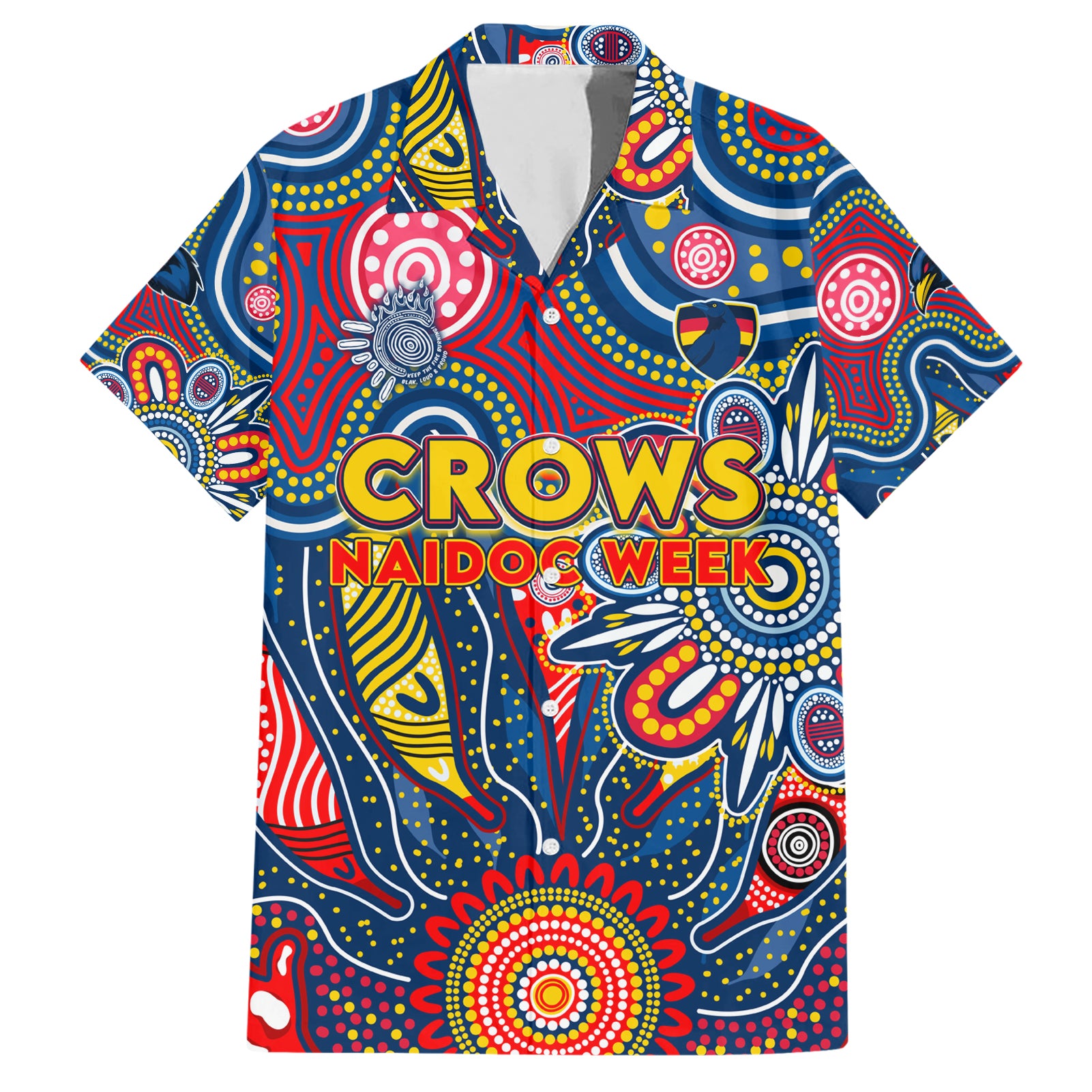 Personalised Lions NAIDOC Week 2024 Hawaiian Shirt Aussie Aboriginal Art - Vibe Hoodie Shop