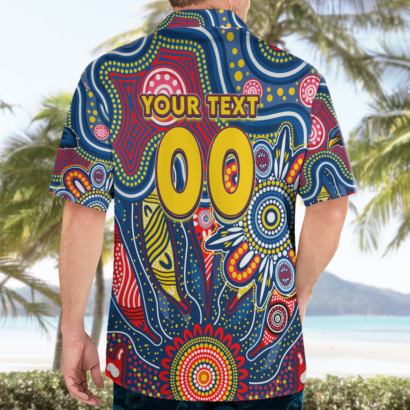 Personalised Lions NAIDOC Week 2024 Hawaiian Shirt Aussie Aboriginal Art - Vibe Hoodie Shop