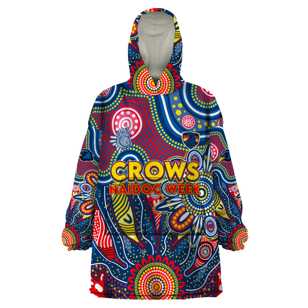 Personalised Lions NAIDOC Week 2024 Wearable Blanket Hoodie Aussie Aboriginal Art - Vibe Hoodie Shop