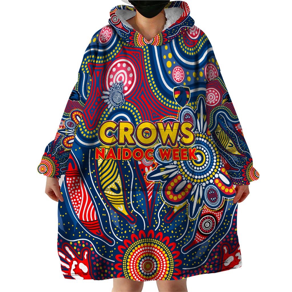 Personalised Lions NAIDOC Week 2024 Wearable Blanket Hoodie Aussie Aboriginal Art - Vibe Hoodie Shop