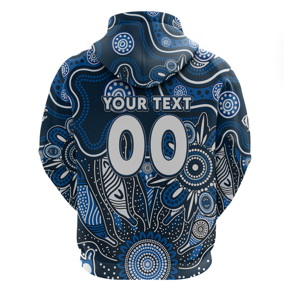 Personalised Blues NAIDOC Week 2024 Hoodie Aussie Aboriginal Art - Vibe Hoodie Shop