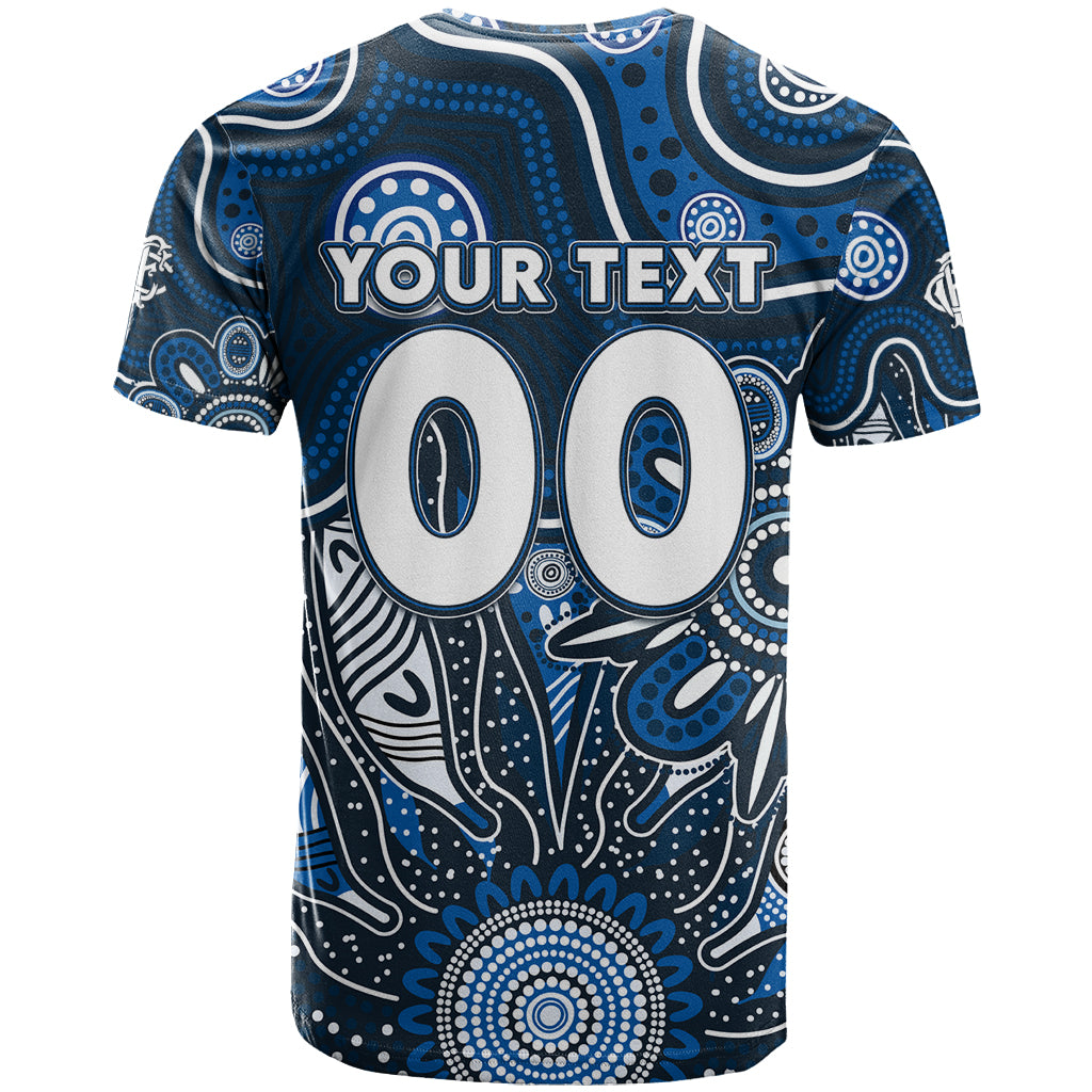 Personalised Blues NAIDOC Week 2024 T Shirt Aussie Aboriginal Art - Vibe Hoodie Shop