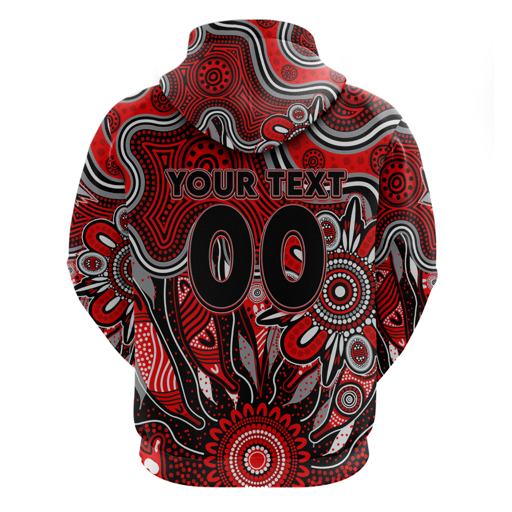 Personalised Bombers NAIDOC Week 2024 Hoodie Aussie Aboriginal Art - Vibe Hoodie Shop