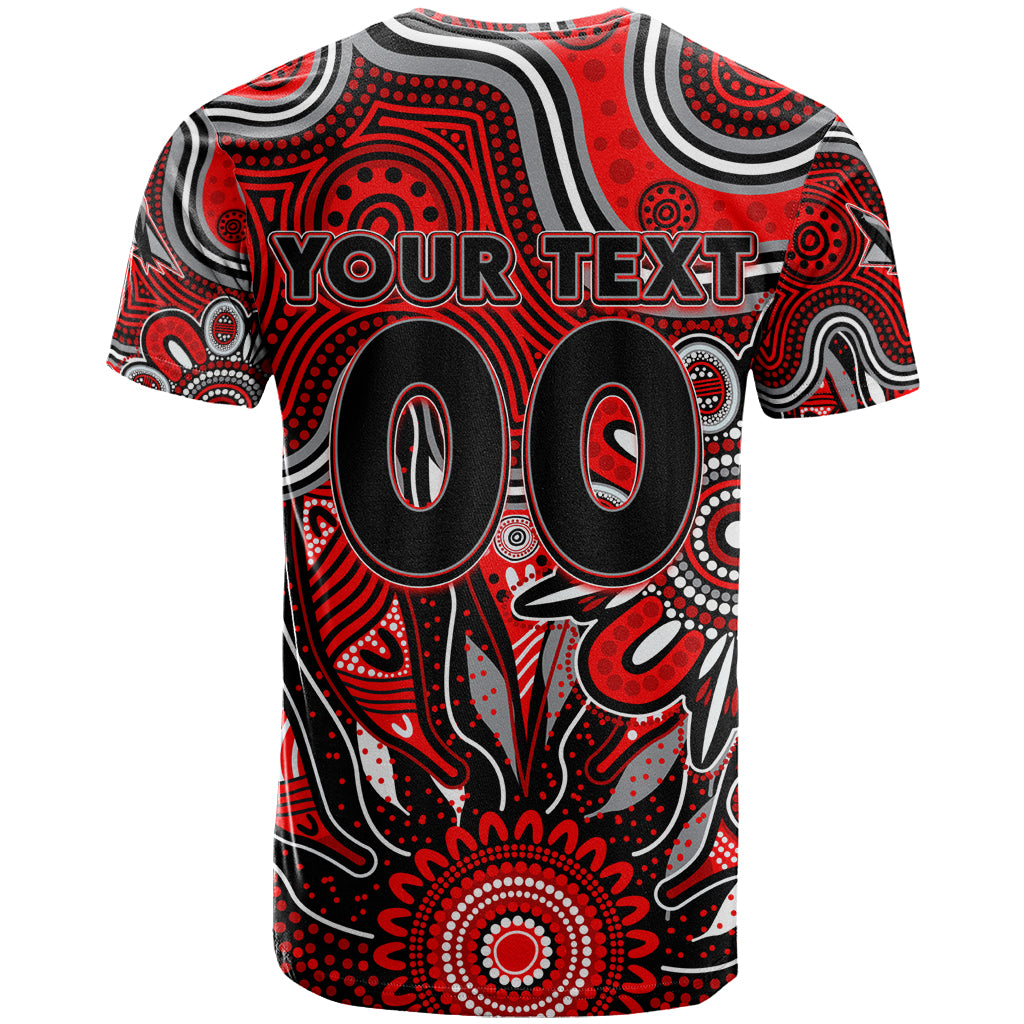 Personalised Bombers NAIDOC Week 2024 T Shirt Aussie Aboriginal Art - Vibe Hoodie Shop