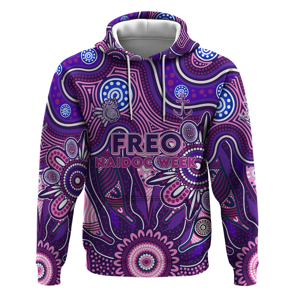 Personalised Freo NAIDOC Week 2024 Hoodie Aussie Aboriginal Art - Vibe Hoodie Shop