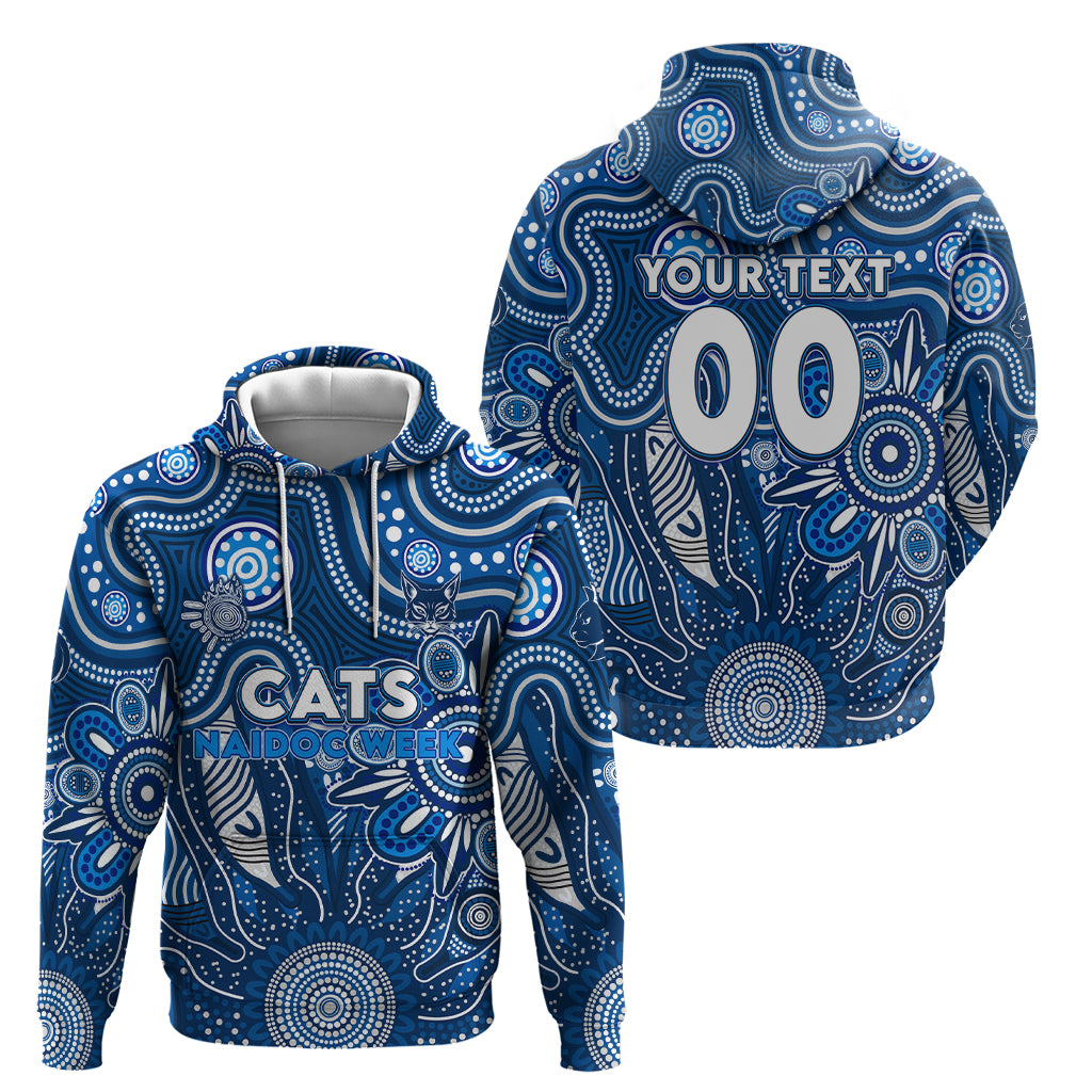 Personalised Cats NAIDOC Week 2024 Hoodie Aussie Aboriginal Art - Vibe Hoodie Shop
