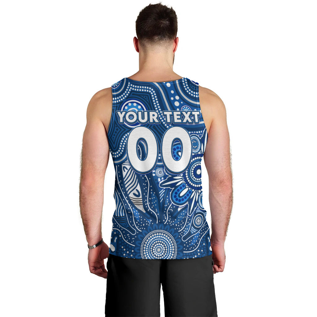 Personalised Cats NAIDOC Week 2024 Men Tank Top Aussie Aboriginal Art - Vibe Hoodie Shop