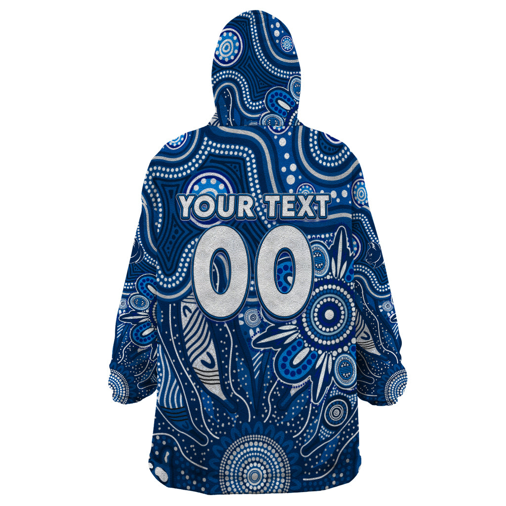 Personalised Cats NAIDOC Week 2024 Wearable Blanket Hoodie Aussie Aboriginal Art - Vibe Hoodie Shop