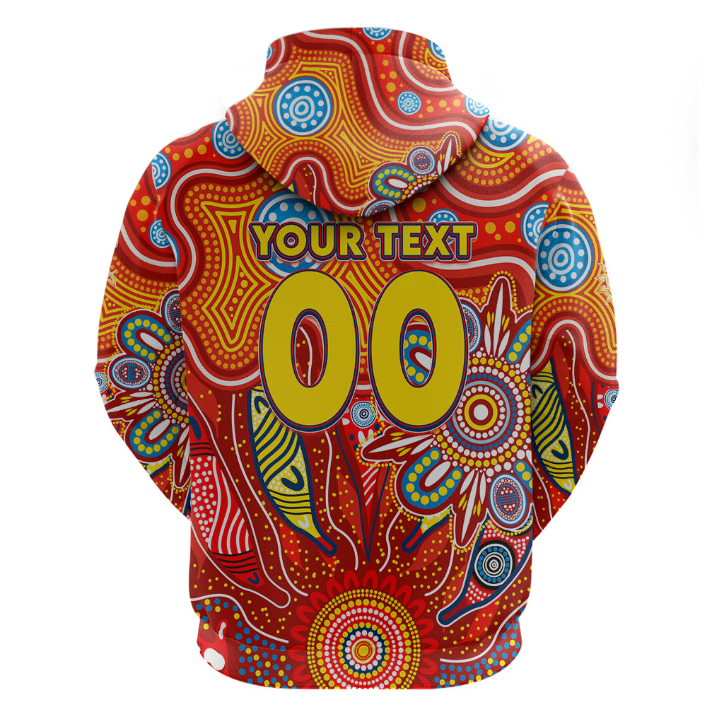 Personalised Sunnies NAIDOC Week 2024 Hoodie Aussie Aboriginal Art - Vibe Hoodie Shop