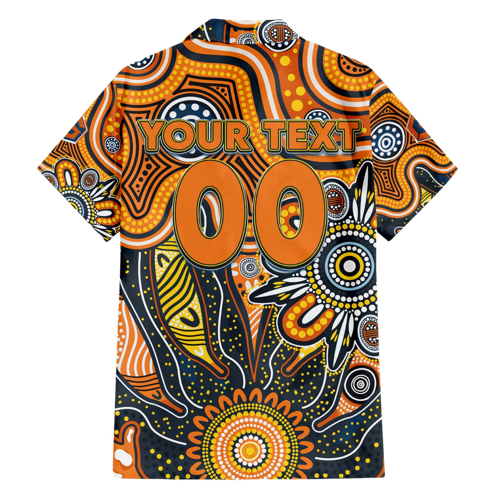 Personalised Giants NAIDOC Week 2024 Hawaiian Shirt Aussie Aboriginal Art - Vibe Hoodie Shop